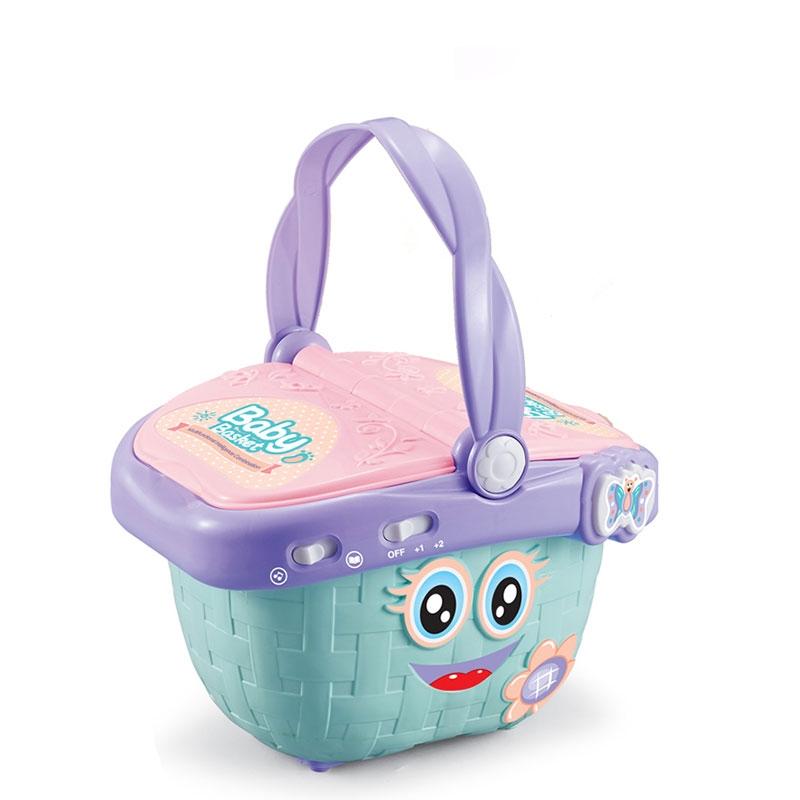 سلة التخزين ومجموعة العاب الطفل