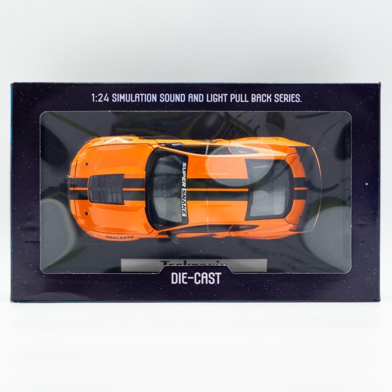 تكنيكس - سيارة موستانج فايبر جي تي 500 لون برتقالي