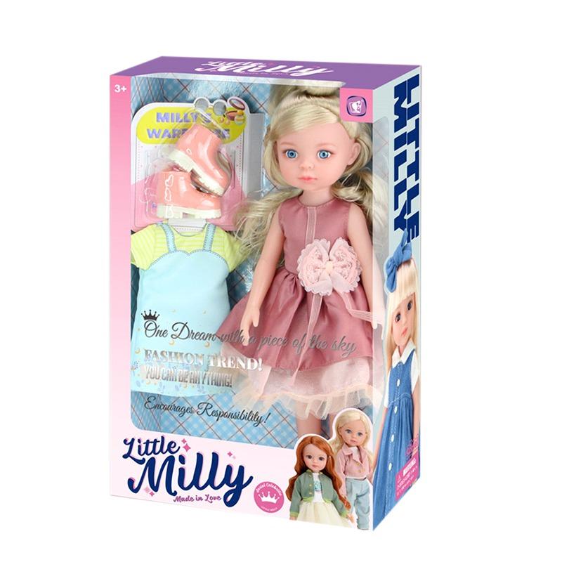 ليتل ميلي - دمية ون دريم مع فستان 14 انش