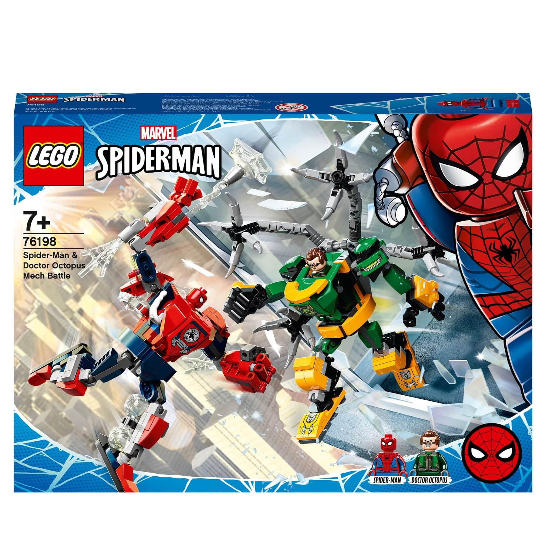LEGO Marvel Spider-Man & Doctor Octopus Mech Battle - 305 Pieces