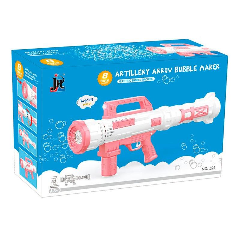 بندقية الفقاعات لون وردي