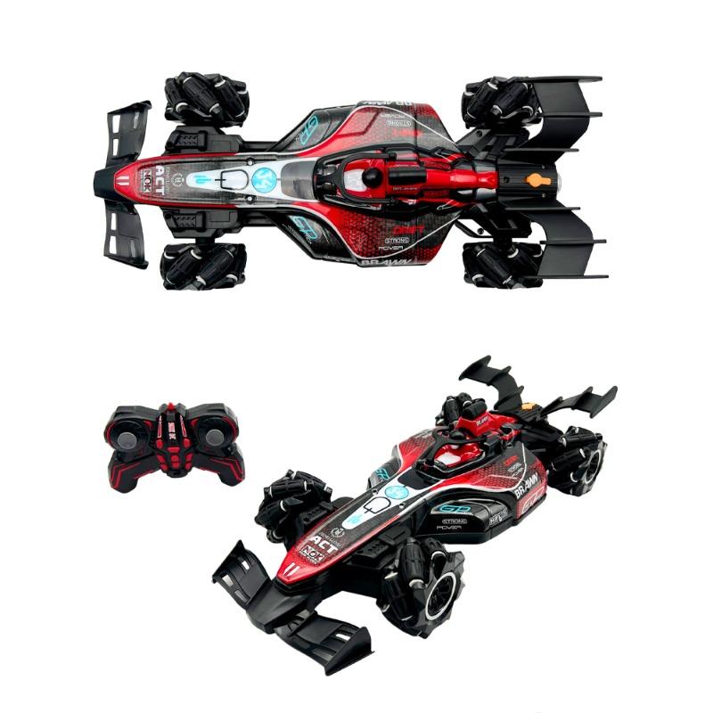 سيارة دريفت RC بتقنية 2.4G مع خاصية الرذاذ مقياس 1:10 قابلة للشحن ألوان متعددة