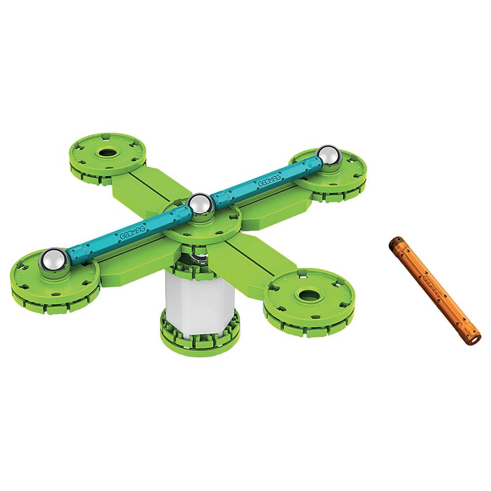 جيوماج - مجموعة بناء البوصلة المغناطيسية الميكانيكية - 35 قطعة