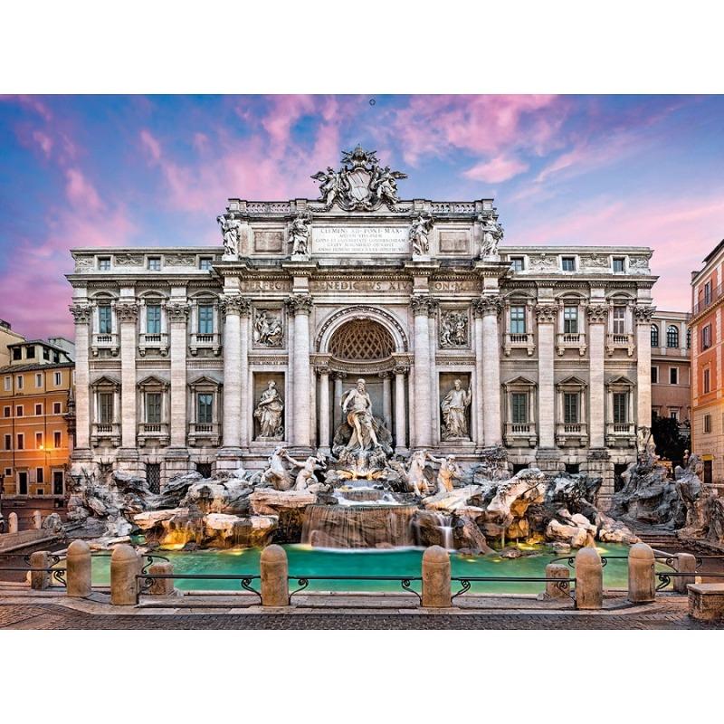 Clementoni - Fontana Di Trevi Puzzle - 500 Pcs