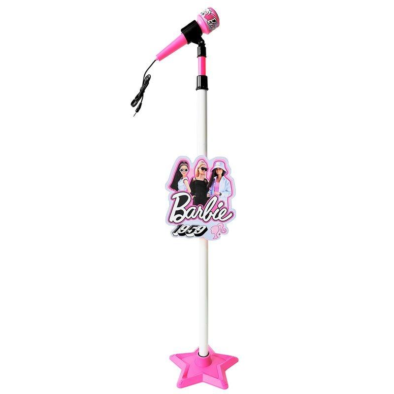 Barbie Stand Microphone with Audio