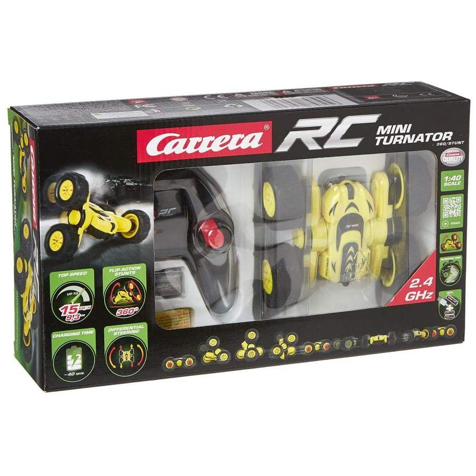 Carrera RC 2.4 GHz Mini Turnator 360/Stunt - Yellow