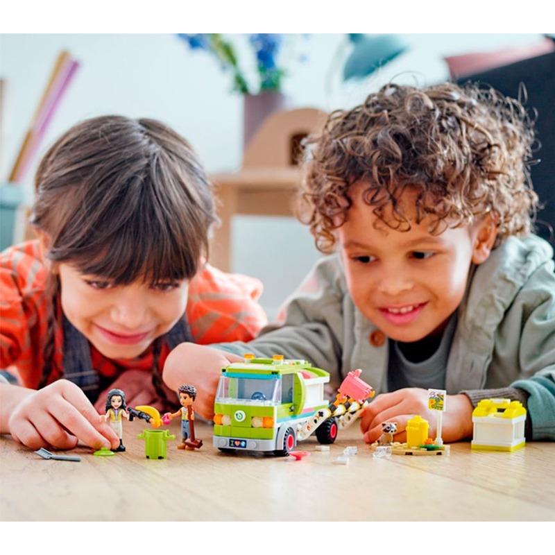ليجو فريندز - مجموعة بناء شاحنة إعادة التدوير