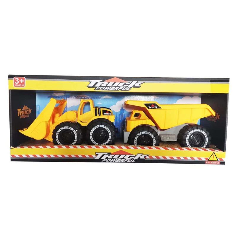 TTC - Powerful Bulldozer with Dump Truck