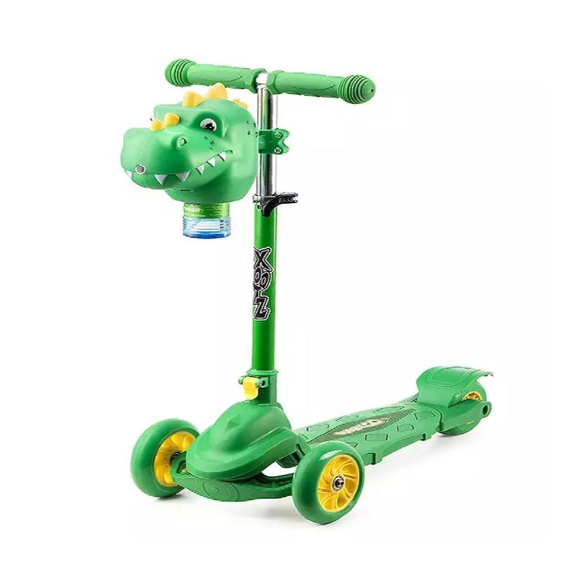 Xootz Dinosaur Bubble Go Scooter