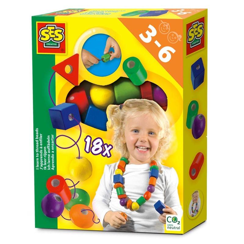 SES Creative Learn Thread Beads