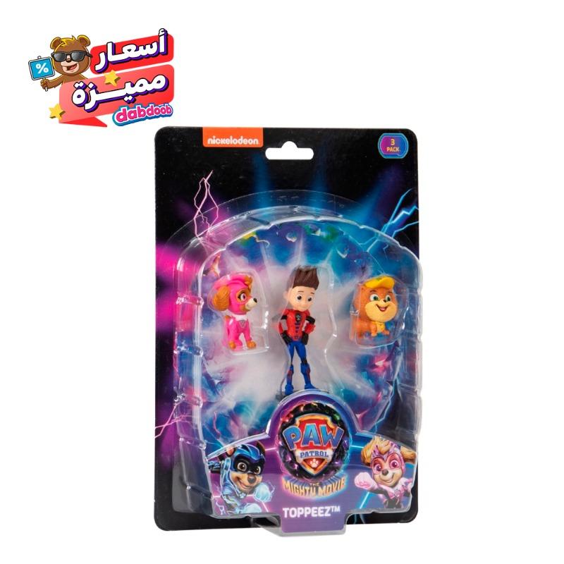 Paw Patrol The Mighty Movie Pencil Toppers blister 3 Pcs - Pack of 1