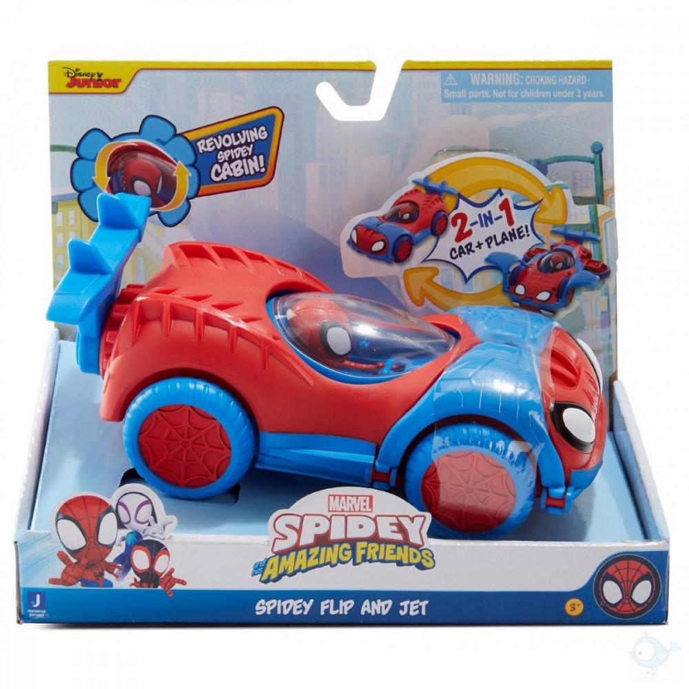 Marvel Spidey And Friends Flip and Jet Vehicle
