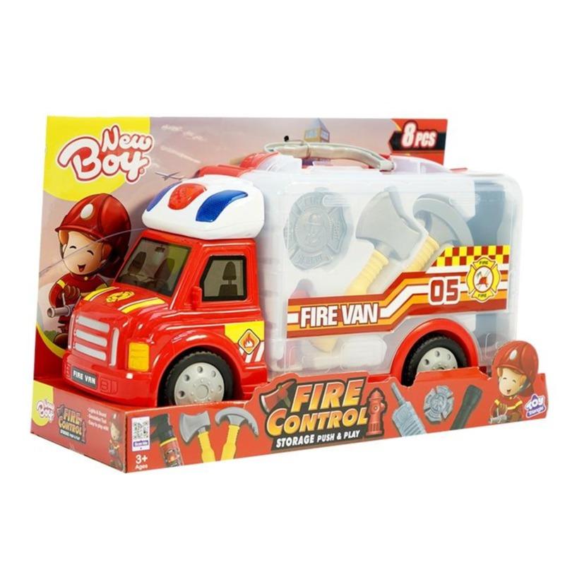 New Boy Fire Control Storage Push & Play
