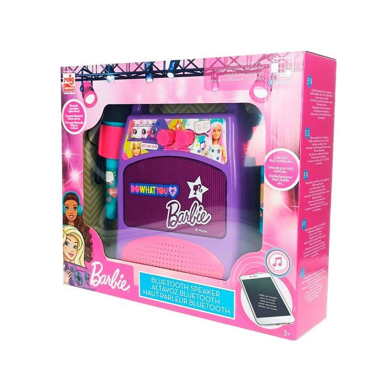 Barbie Toy Bluetooth Sound Amplifier with Microphones & Light