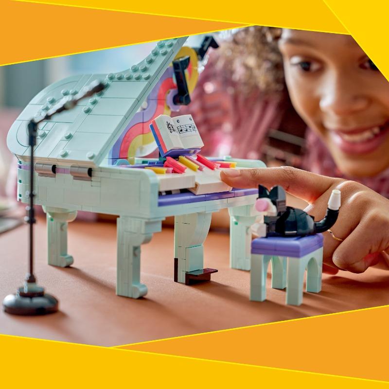 LEGO Creator 3 in 1 Music Decor Piano with Cat Set