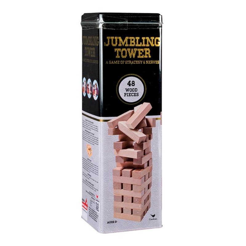 لعبة تراص الكتل الخشبية 48 قطعة