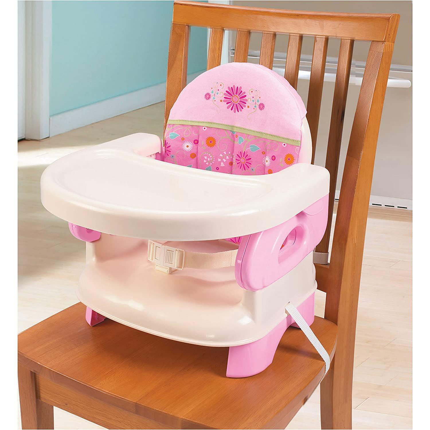 Summer Infant Deluxe Comfort Folding Booster Seat - Pink