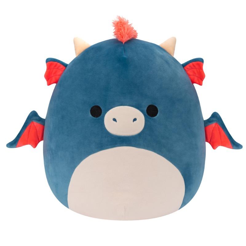 Squishmallows - Large Plush 16" Carin - Blue and Orange Dragon