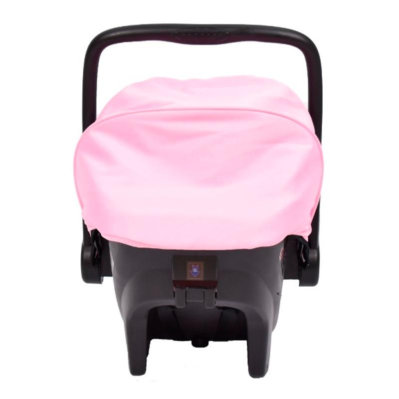 أملا كير - مقعد سيارة للأطفال مع حامل - وردي