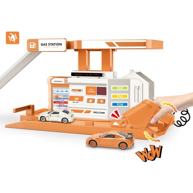 B/O Vibraton Gas Station(Orange) W/Light/Music