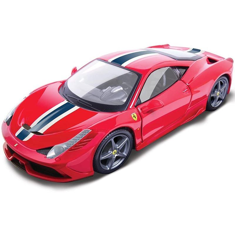 Bburago Ferrari 458 Speciale Race and Play - Red