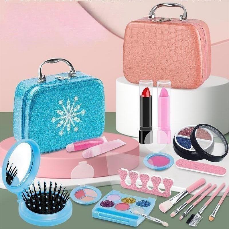 Makeup Suitcase Ice And Snow - Blue