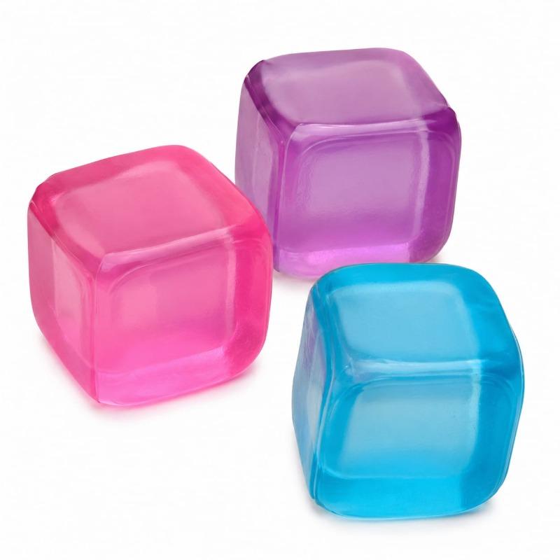 Cube Squeeze Stress Relief Toy 5.5cm - Assorted