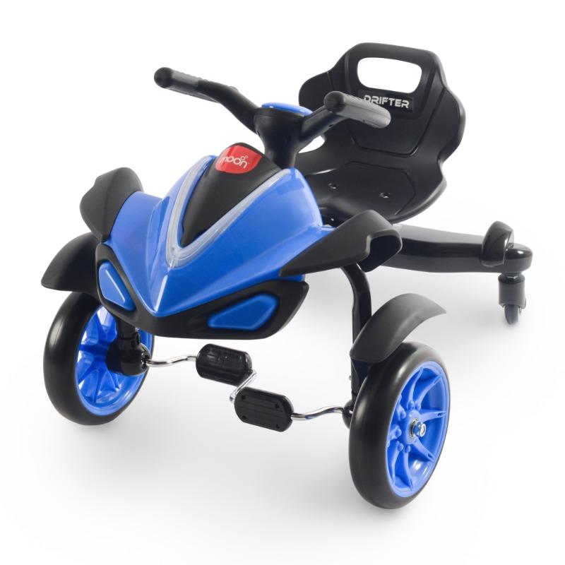 Moon Drifter Drift 4 Wheel Bike - Blue