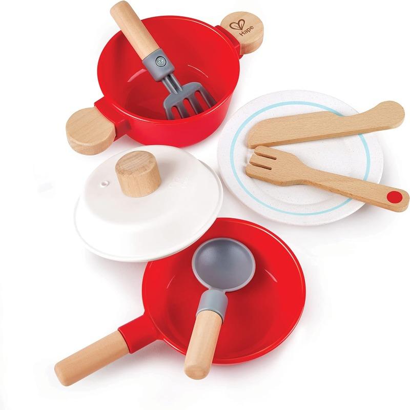 Hape Little Chef Cook & Serve Set