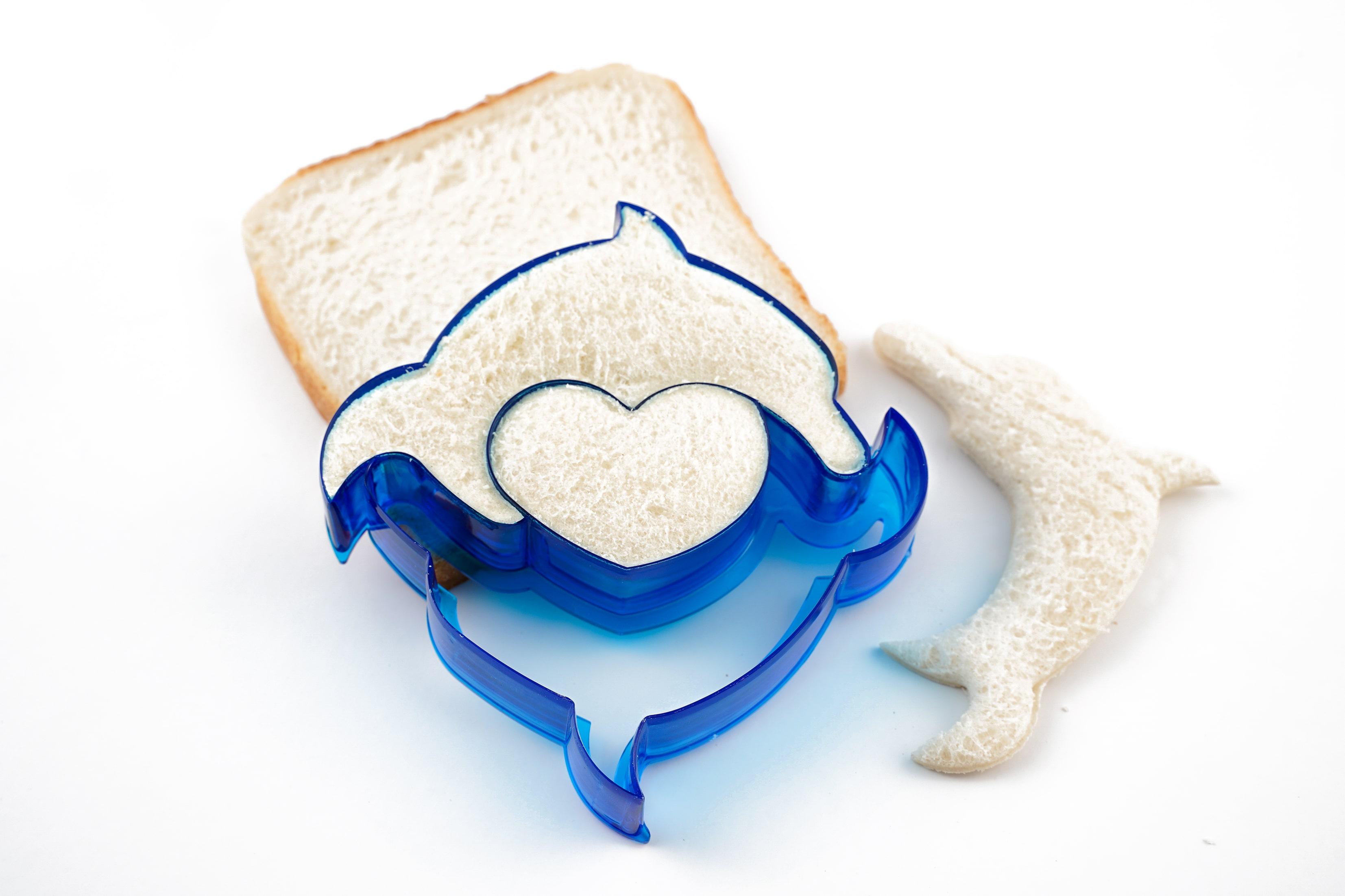 Tiny Wheel - Blue Dolphin Toast Cutter
