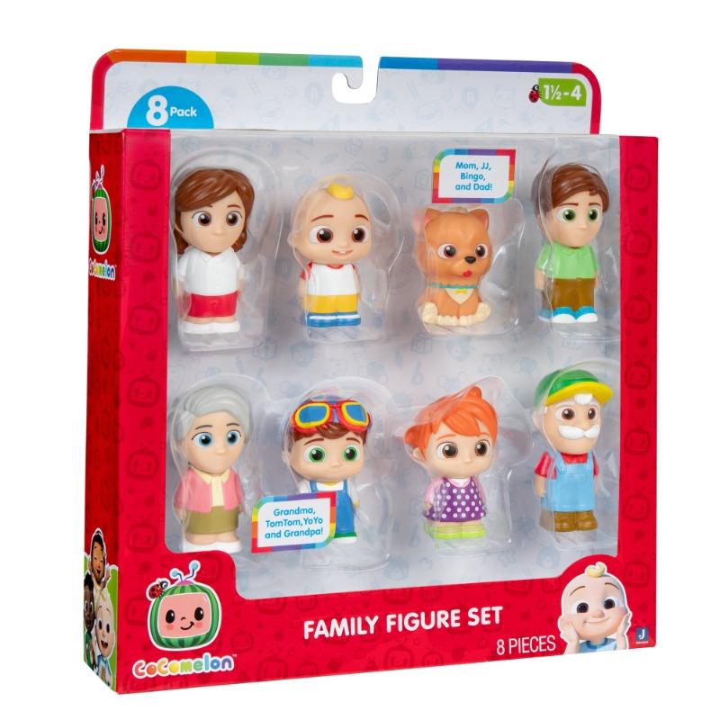 Cocomelon Family Set Figures - 8 Pack