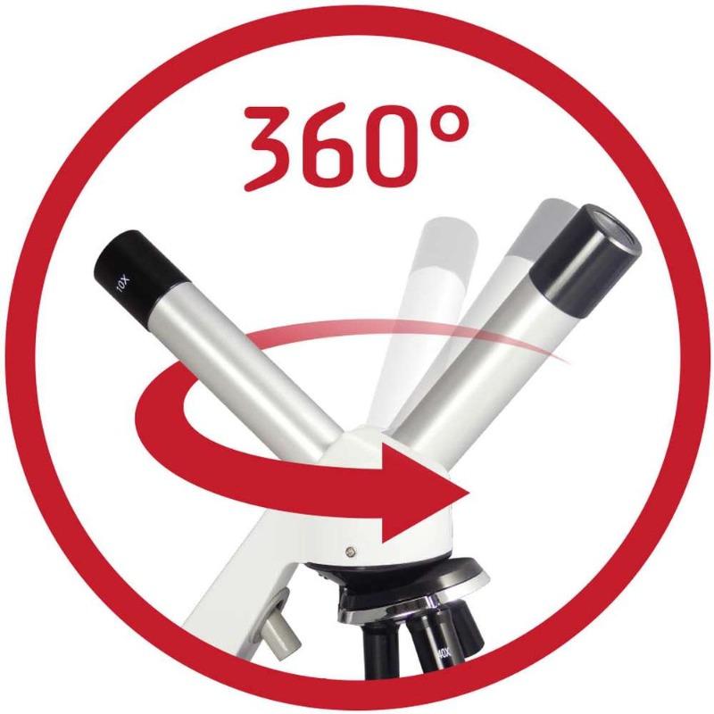 Buki France Microscope With 50 Experiments Kit