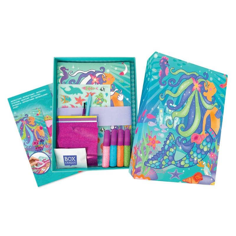 Box Candiy - Mermaids Sand And Foil Art Set