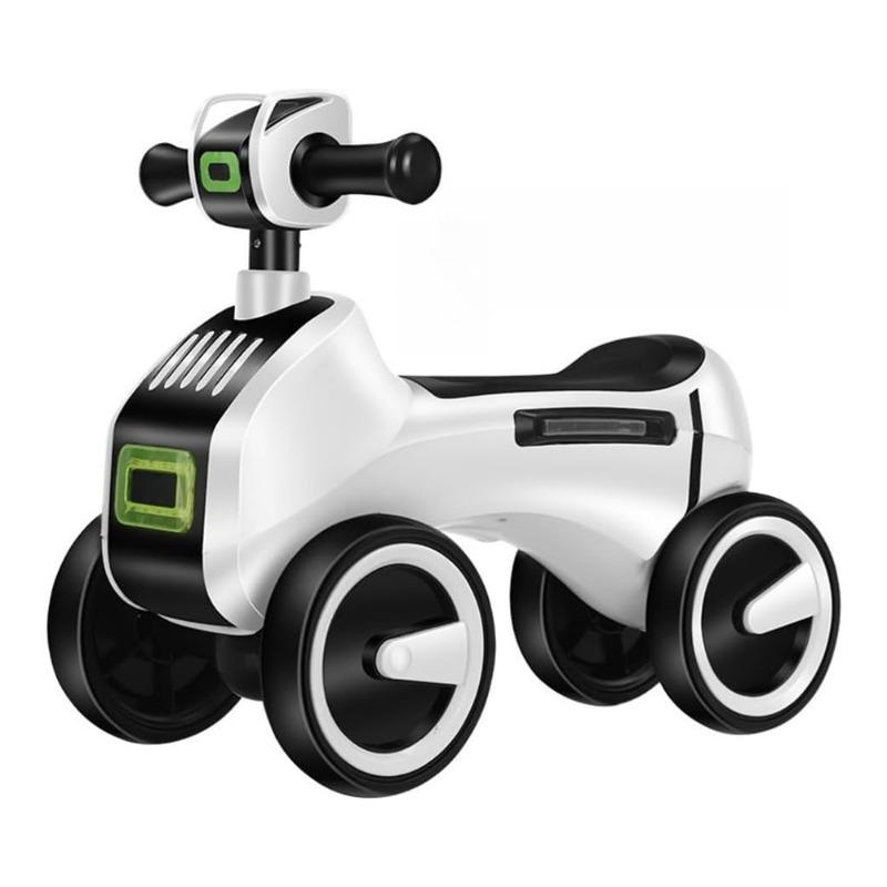 سيارة ستار مارز بريميوم المضيئة الموسيقية القابلة للسحب، إصدار أبيض