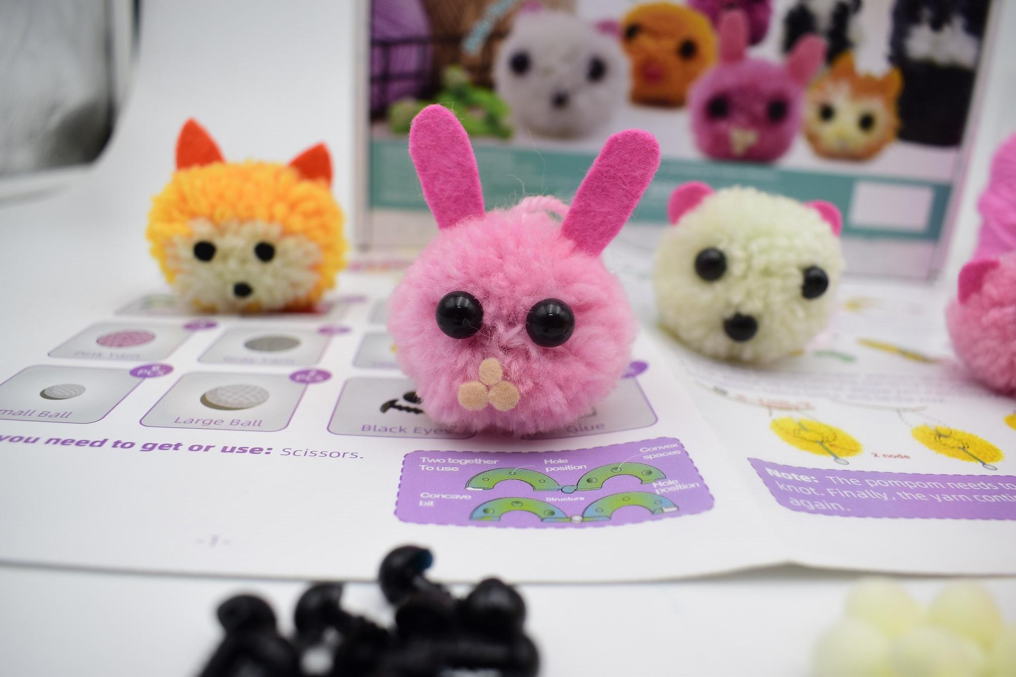 بيج بانج بيوتي - مجموعة حياكة الحيوانات الأليفة بوم بوم