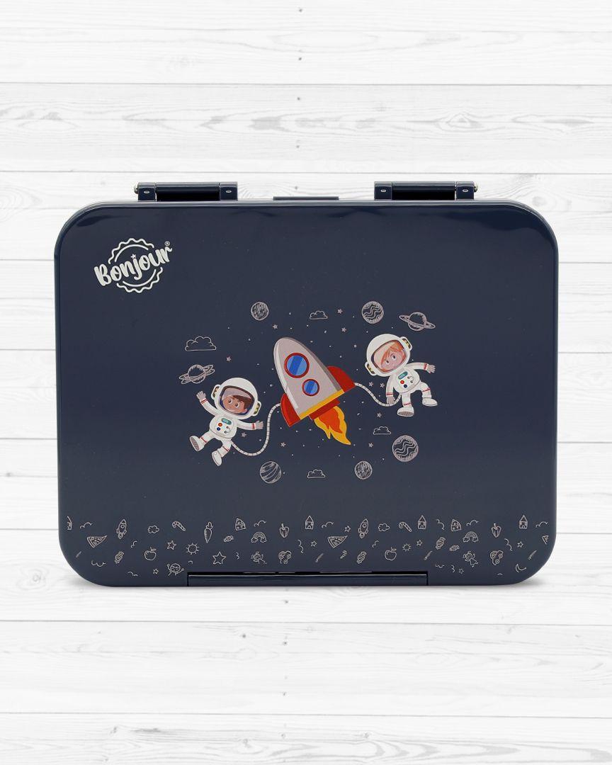 Bonjour Snack Box For Kids - Spaceman Medium Size