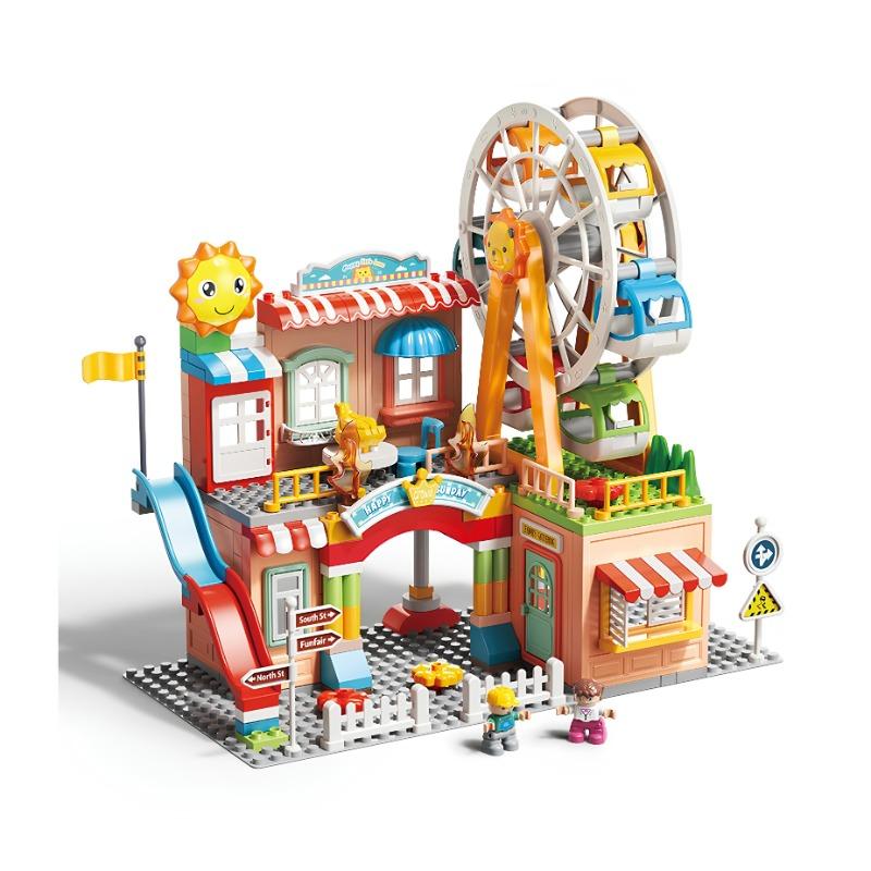 Particle Ferrice Building Block Wheel Park Wheel - 194 Pcs