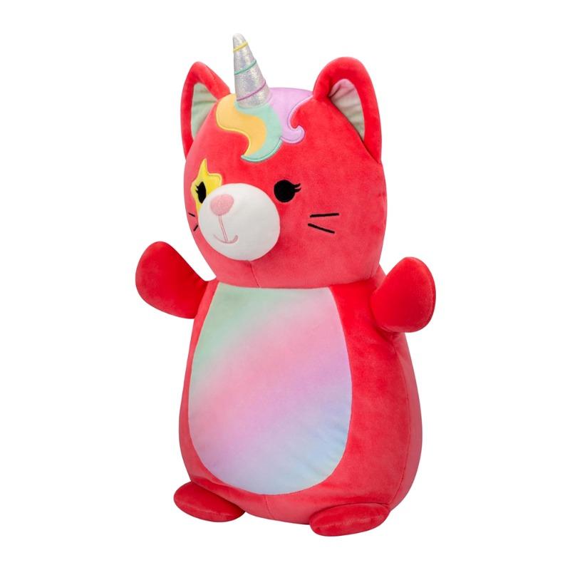 SquishMallows Sienna Cat Pink Starry Eyes Plush 10cm