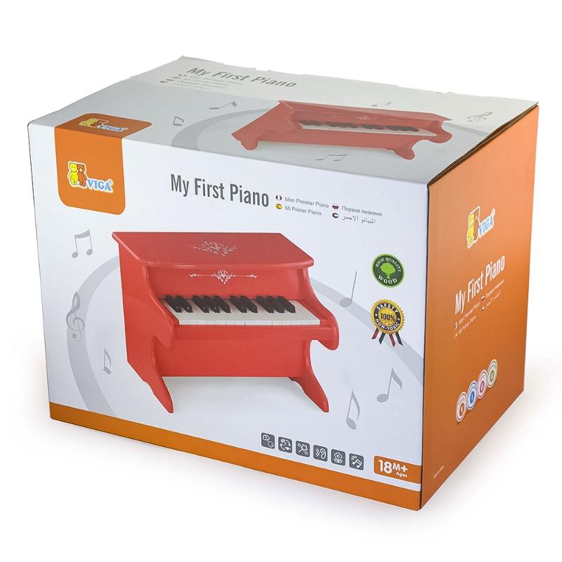 فيجا - البيانو الكلاسيكي لون أحمر