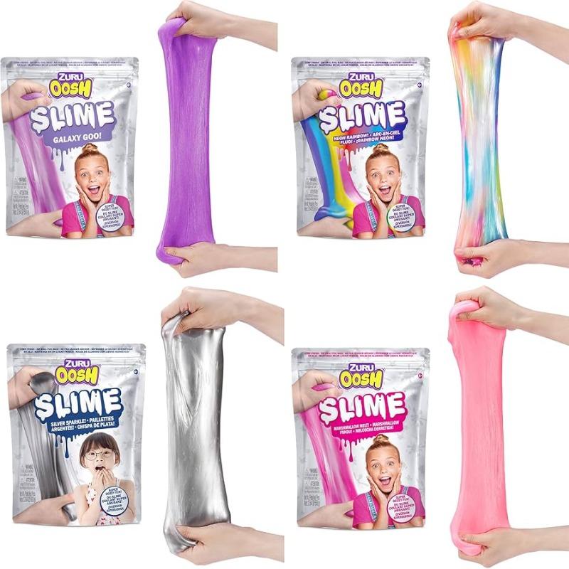 Zuru Osh Neon Rainbow Slime Glow in the Dark 500g