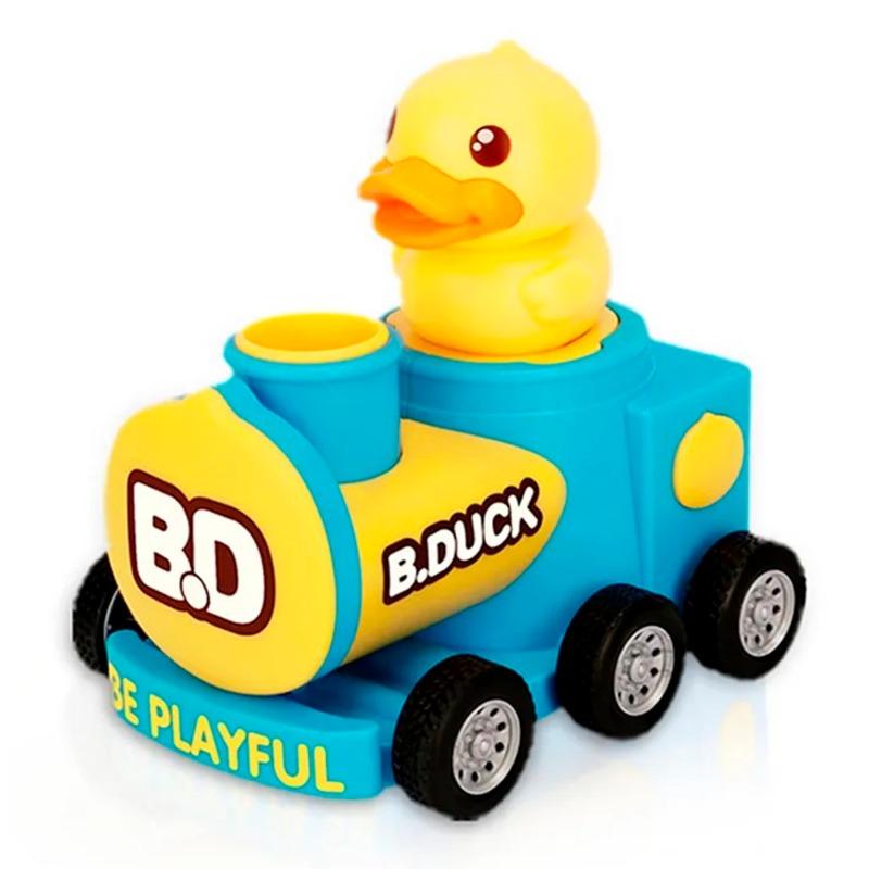 B Duck Press and Go Duck Tran-blue