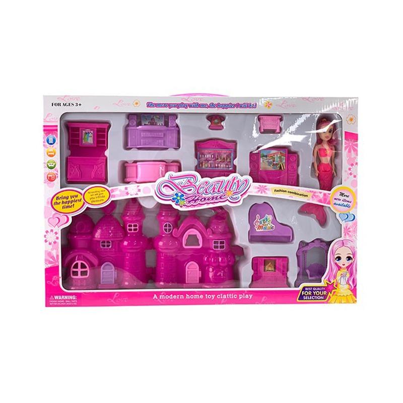 Beauty Home Doll Castle - Pink