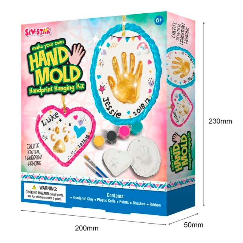 Sew Star Hand Mold Hand Print Hanging kit