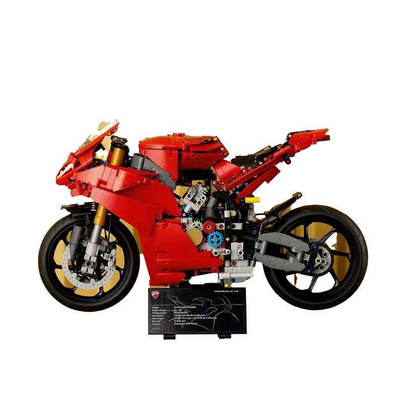 ليجو - مجموعة بناء دراجة نارية دوكاتي بانيجالي في فور اس 42202