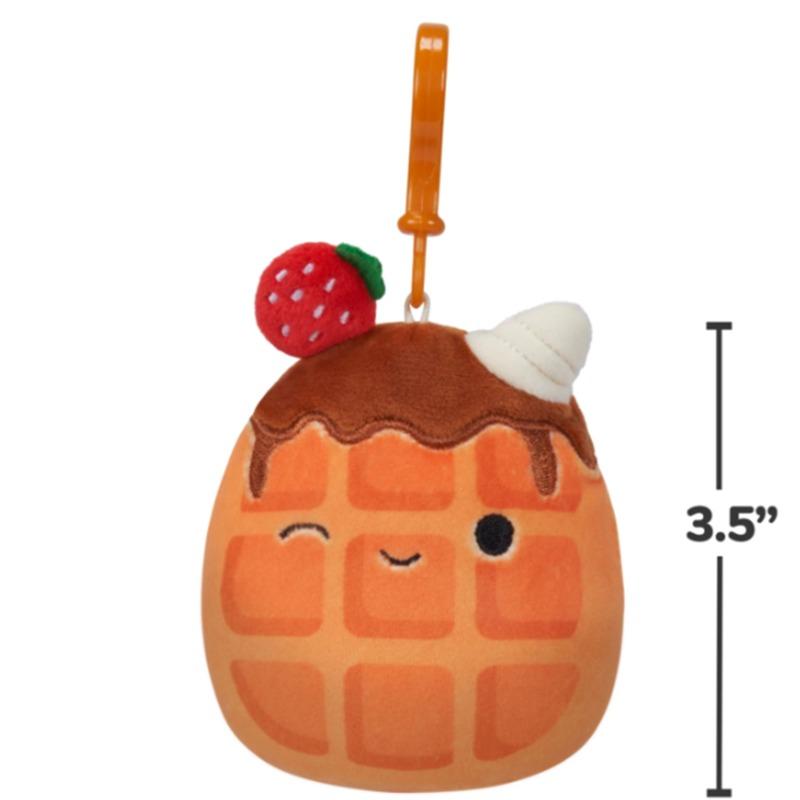 Squishmallow Waffle Clip 3.5"