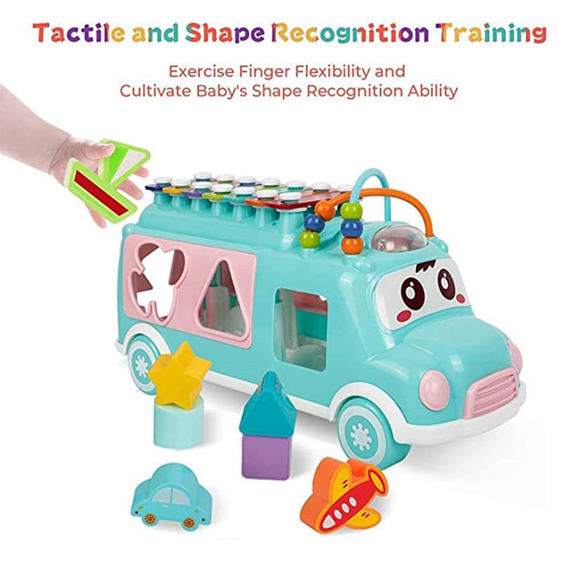 بيبي لوف - باص المارميبا الموسيقي - أزرق فاتح