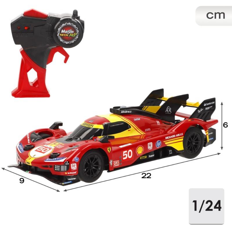 Maisto 1:24 Ferrari 499P Endurance Racer RC – Red