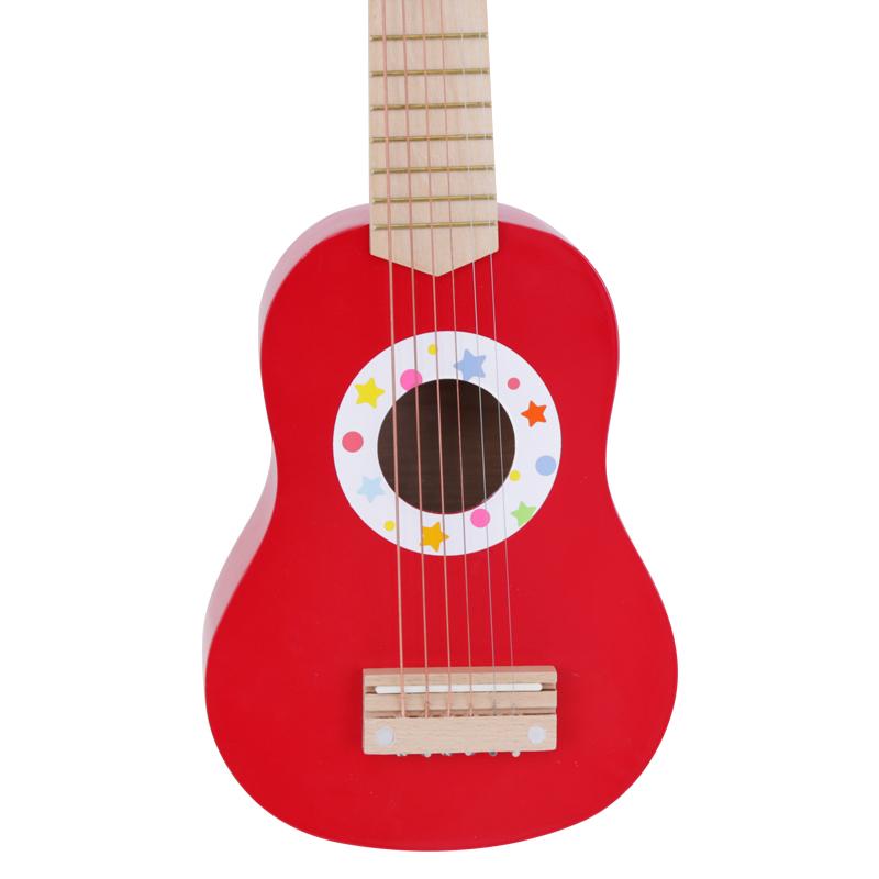 Onshine Children Wooden Guitar - Red