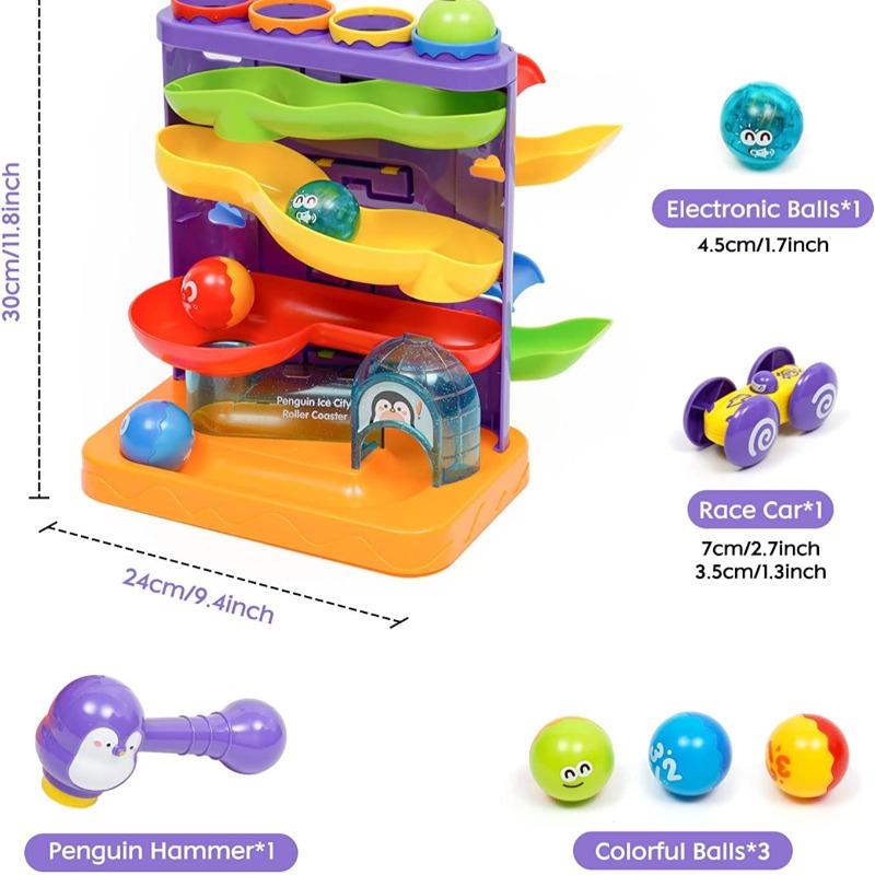 فايف ستار - لعبة البطريق مسار انزلاق الكرة