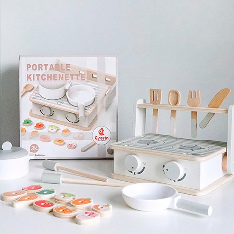 مجموعة المطبخ الصغير المحمول